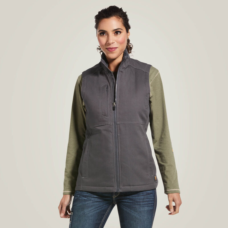 Ariat Women's Rebar DuraCanvas Insulated Vest 10037590 & 10032919