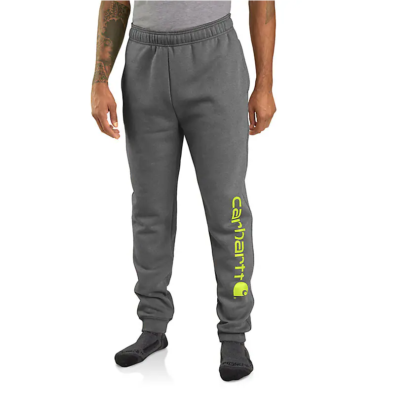 RELAXED FIT MIDWEIGHT TAPERED LOGO GRAPHIC SWEATPANT #105899