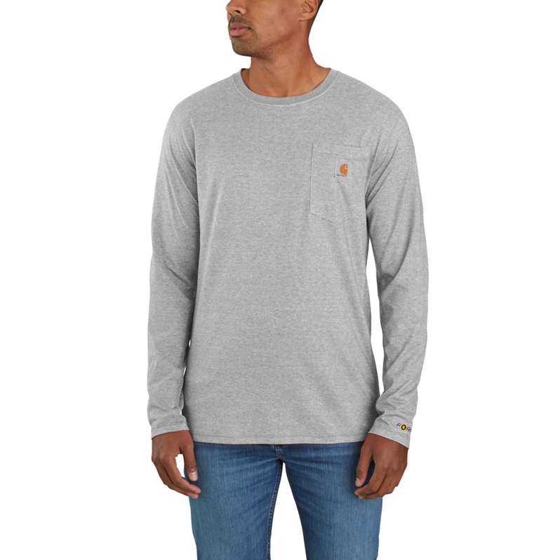 CARHARTT FORCE® RELAXED FIT MIDWEIGHT LONG-SLEEVE POCKET T-SHIRT 104617