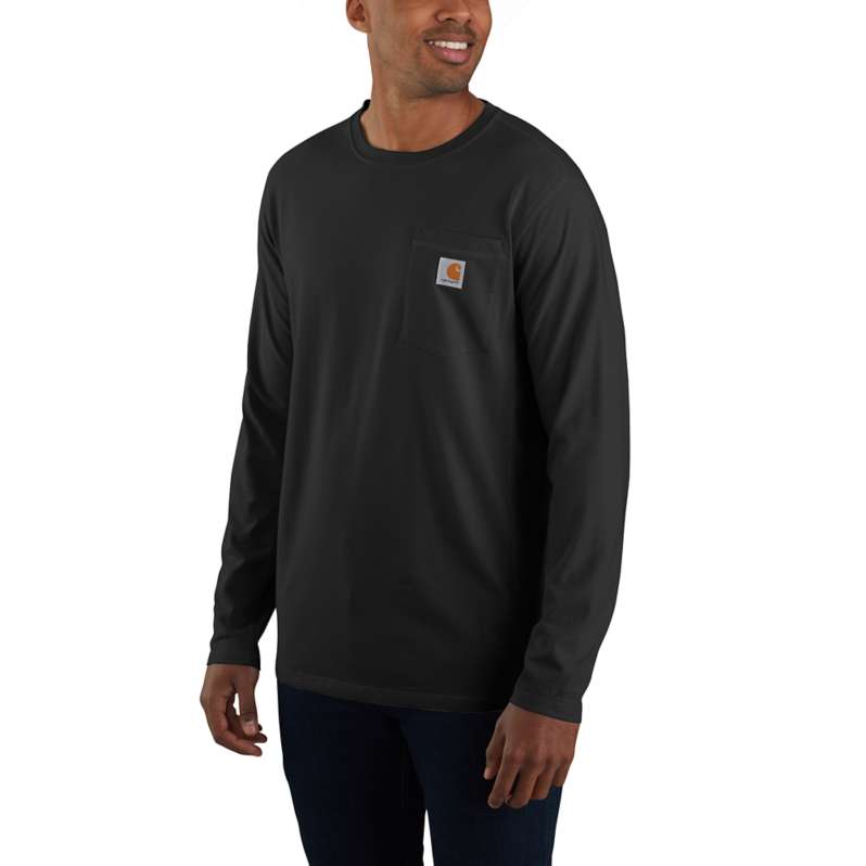 CARHARTT FORCE® RELAXED FIT MIDWEIGHT LONG-SLEEVE POCKET T-SHIRT