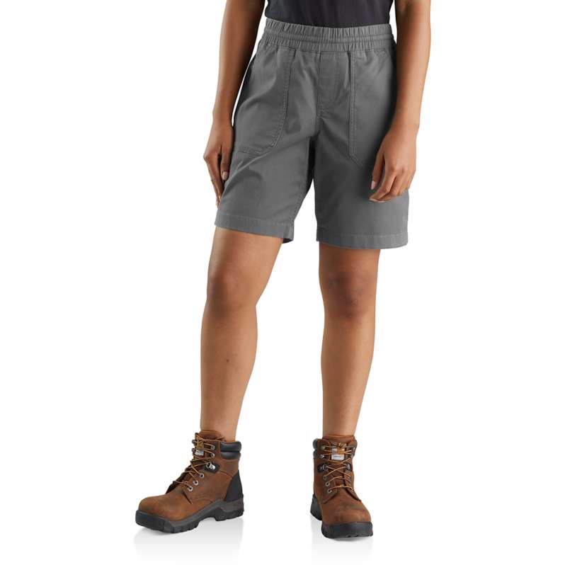 RUGGED FLEX RELAXED FIT TWILL 5-POCKET WORK SHORT 104709