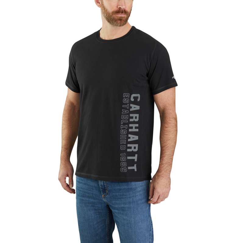 CARHARTT FORCE® RELAXED FIT MIDWEIGHT SHORT-SLEEVE LOGO GRAPHIC T-SHIRT 105202