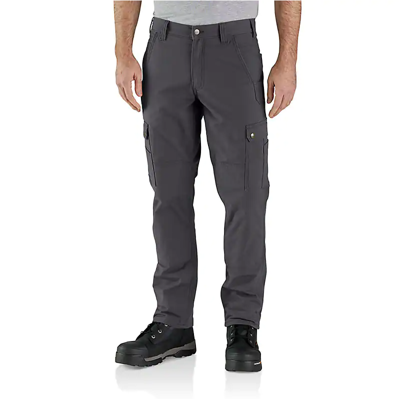 RUGGED FLEX RELAXED FIT RIPSTOP CARGO FLEECE-LINED WORK PANT 105491