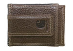 LEATHER TWO-TONE FRONT POCKET WALLET B0000224