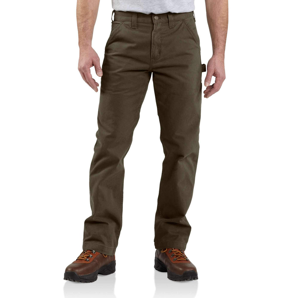 WASHED TWILL RELAXED FIT WORK PANT B324