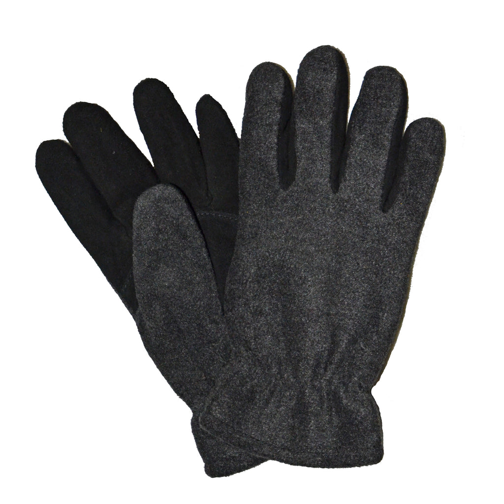 Wiebke Women's Gray Polar Fleece Glove LA710B